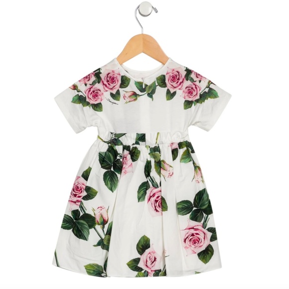 Dolce & Gabbana Pink Rose Dress size 2T New With Tags - Picture 10 of 16